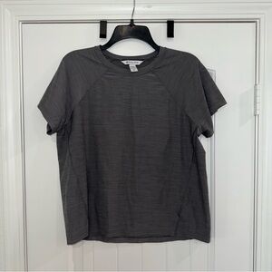Athleta Heather Gray Activewear Top